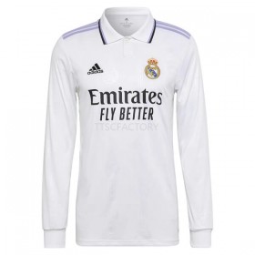 Fotbalový Dres Real Madrid Domácí 2022/23 Dlouhý Rukáv